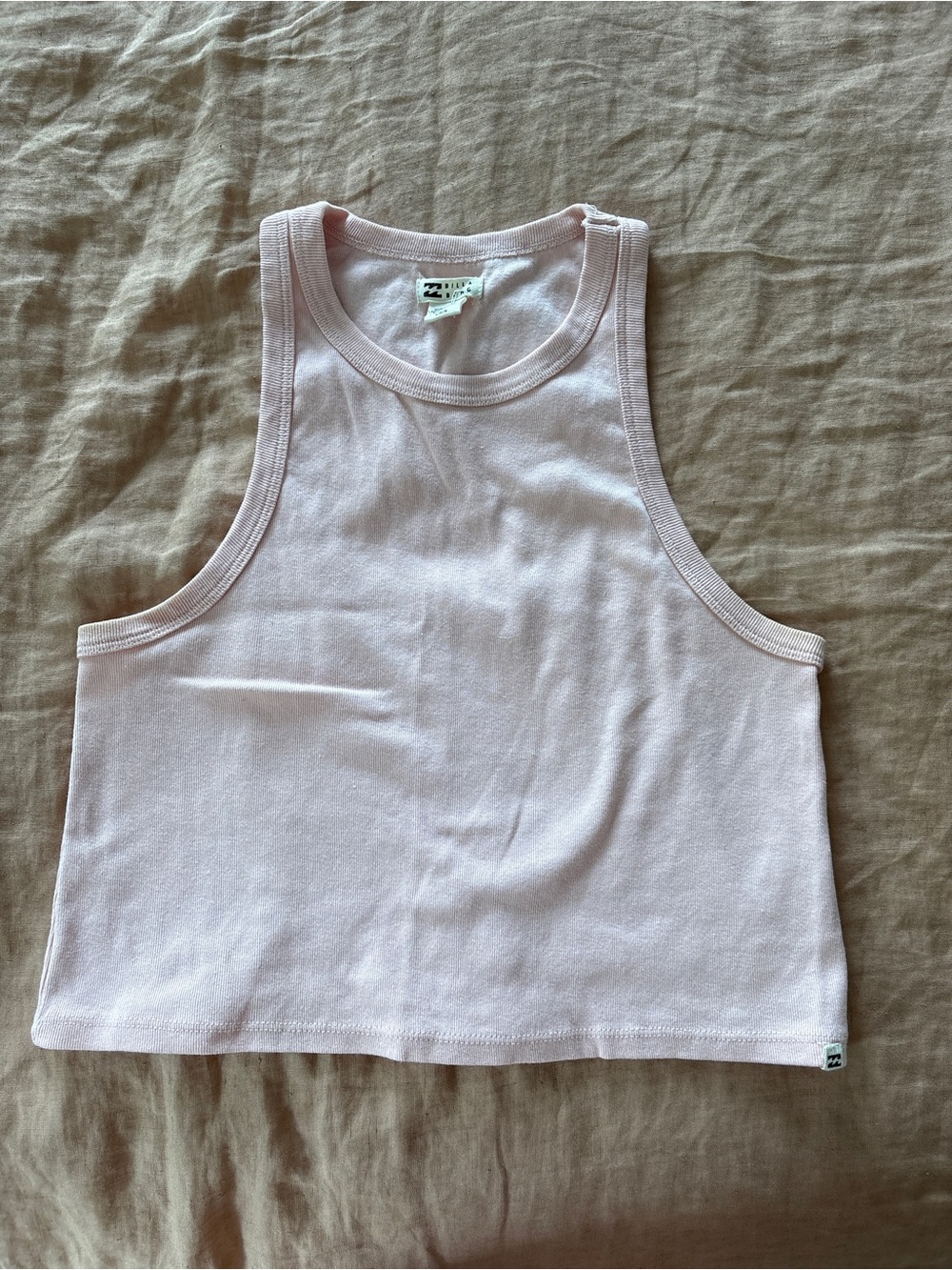 Billabong Soft Blush Ribbed Tank - Picture 2 of 2